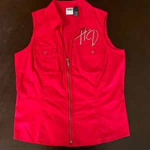 Women’s zip up vest